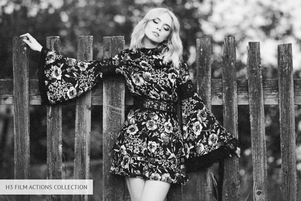 أفعال جميلة بالأبيض والأسود