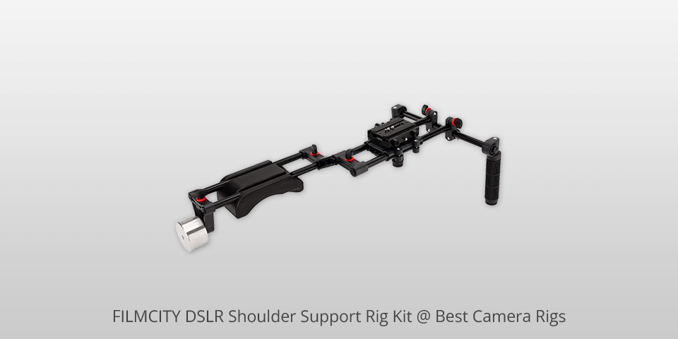 filmcity dslr shoulder support rig kit camera rig