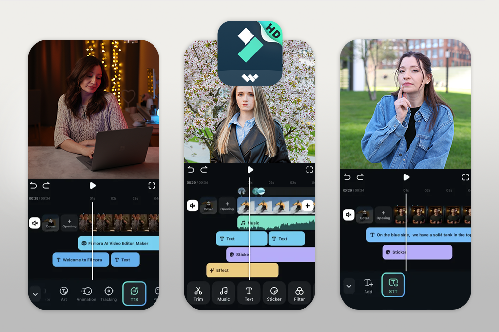 filmora ai app for ios and android