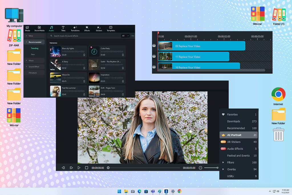 filmora ai video editor