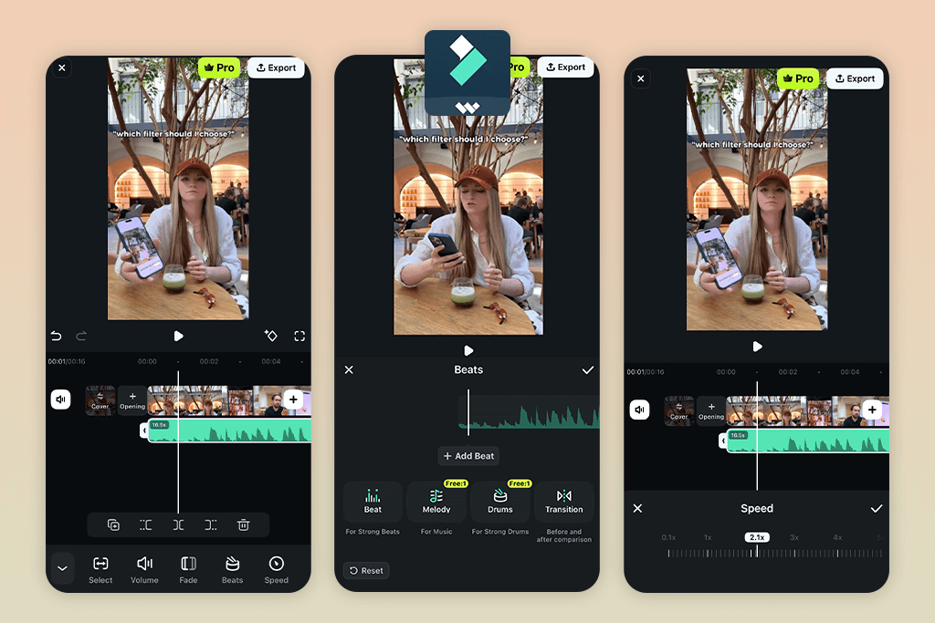 filmora mobile free video editing app
