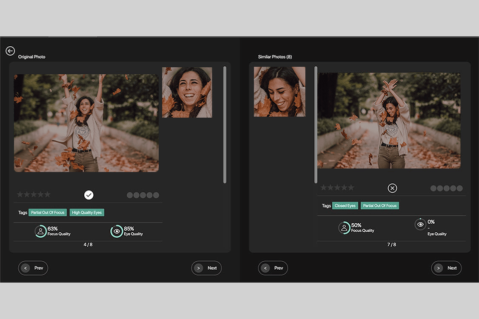 filterpixel comparison mode