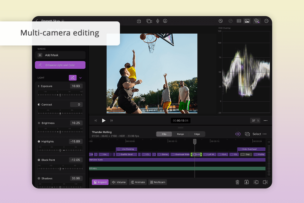 final cut pro sports editing software