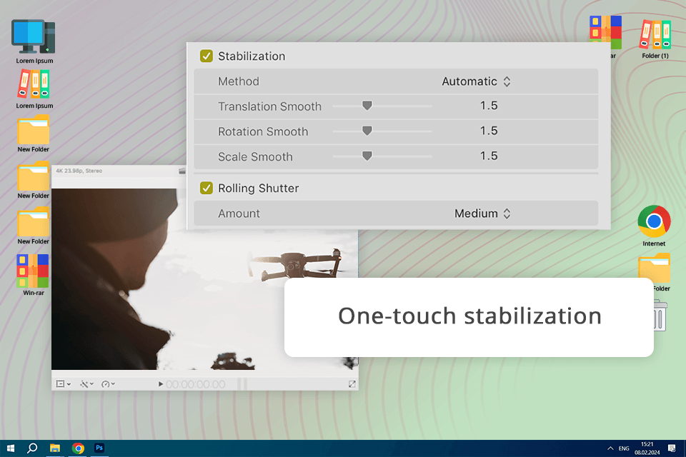 final cut pro video stabilization software