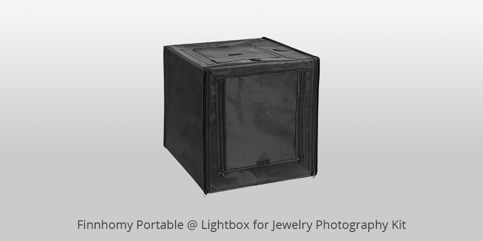 finnhomy portable jewelry photography kit
