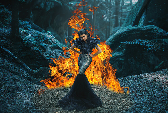 fire action photoshop free download