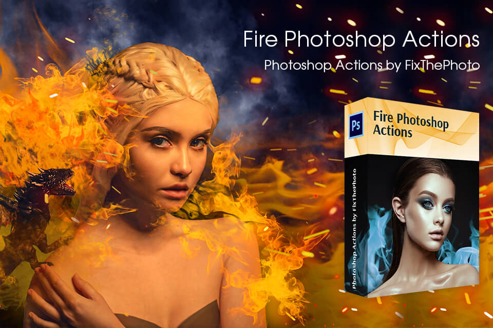 fire photoshop actions by fixthephoto