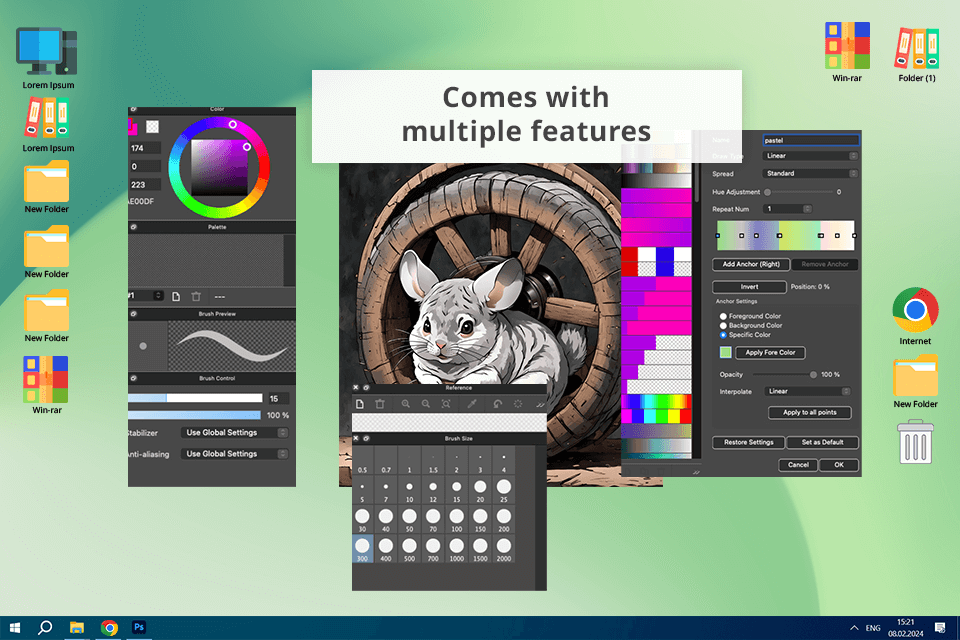 firealpaca interface