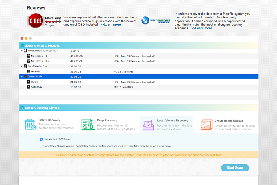fireebok easeus data recovery alternative