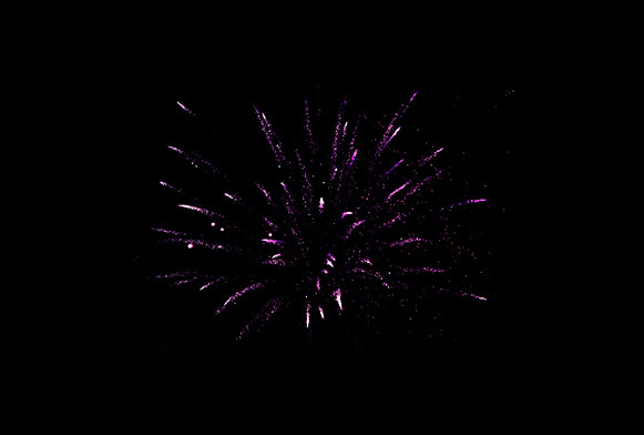 superposition de feu d'artifice photoshop