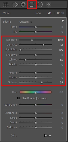 fix overexposed photos in lightroom parameters correction