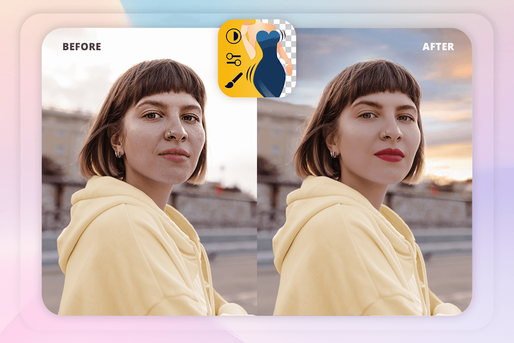 fix the photo body editor tune app like picsart
