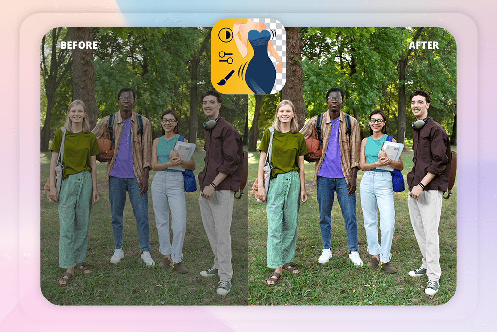 fix the photo body editor tune app like polarr