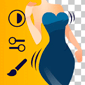 fix the photo editor & retouch photo masking app logo