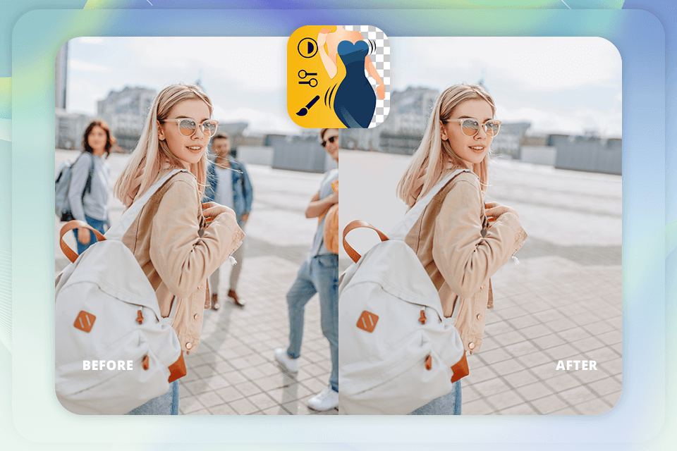 fix the photo app to remove people from photos example