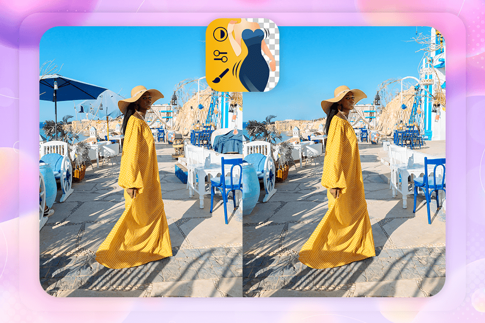 fiks fotoredigeringsprogrammet og still inn appen til remove objectfra fotogrensesnittet