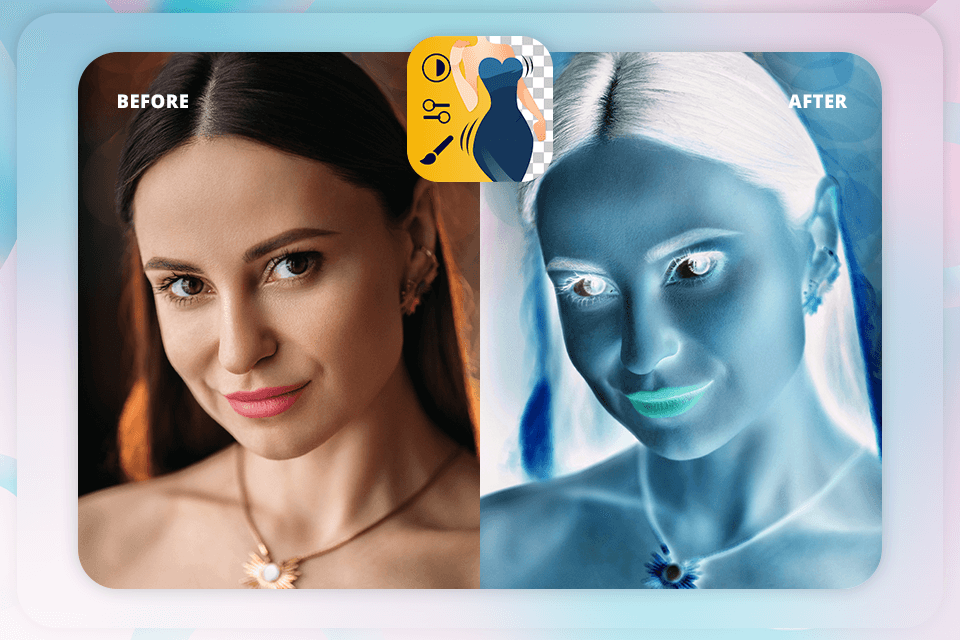 fix the photo picture color inverter