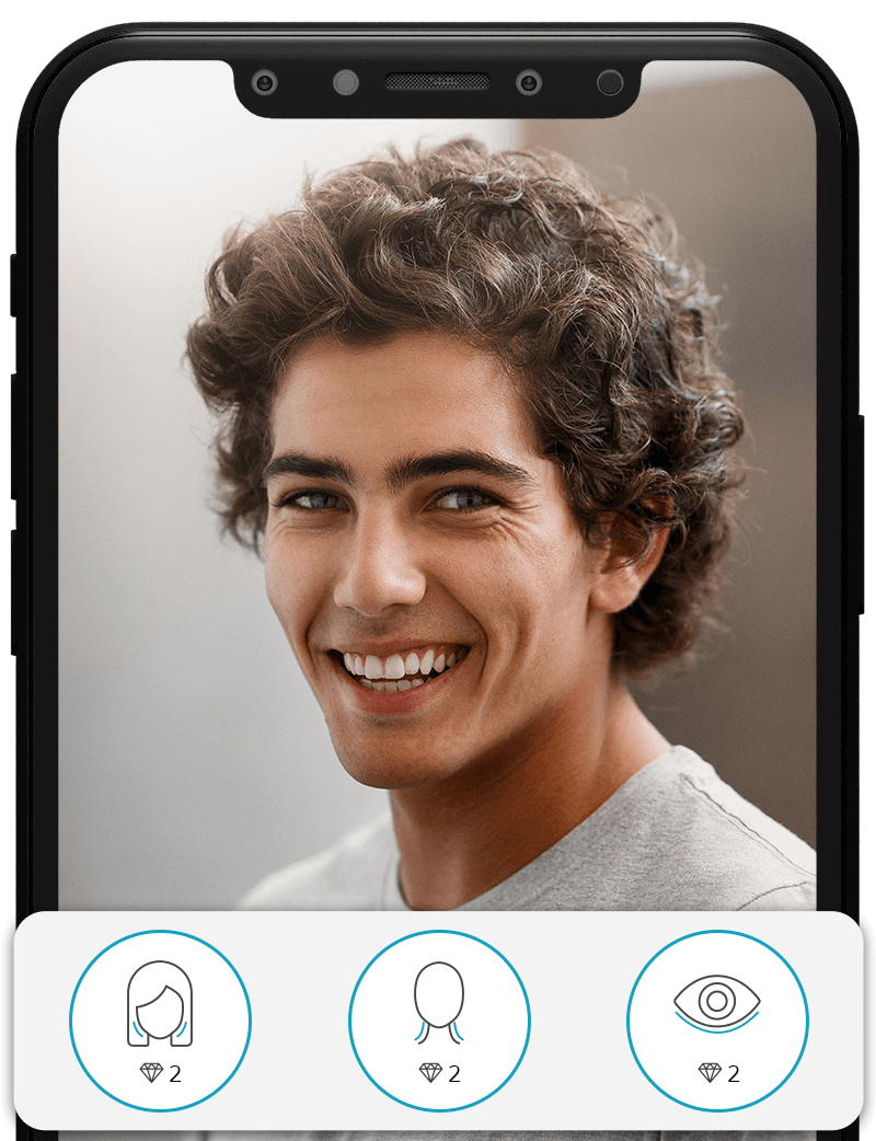 fixthephoto face body editor interface App Store