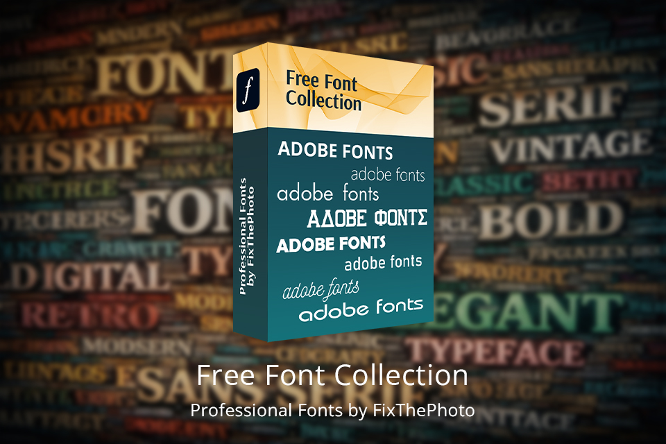 fixthephoto fonts collection