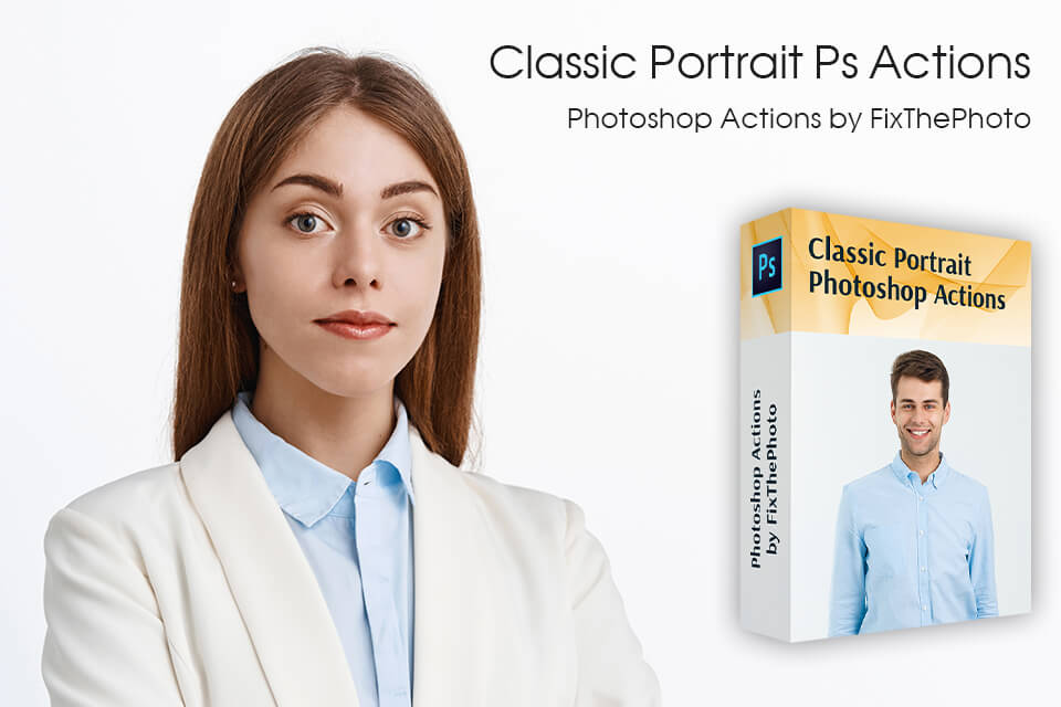 fixthephoto portrait photoshop actions collection