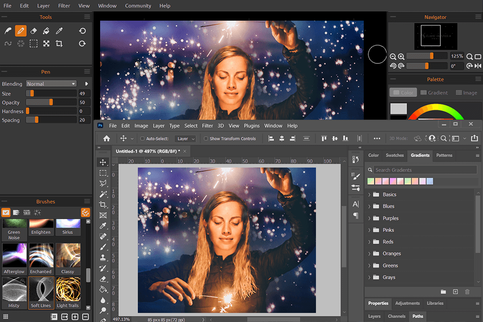 flame painter software photoshop plug-in