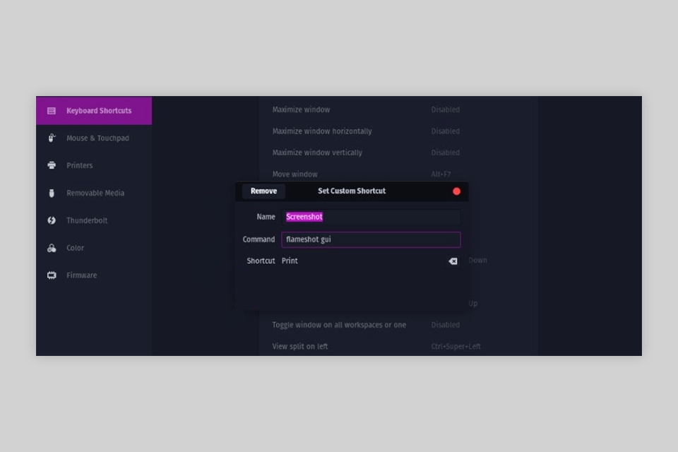 flameshot linux snipping tool