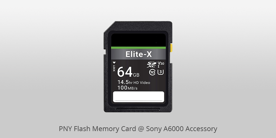 flash memory card sony a6000 accessory