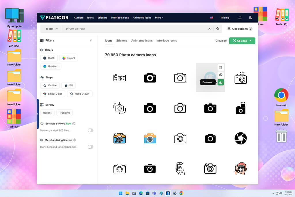 flaticon vecteezy alternative