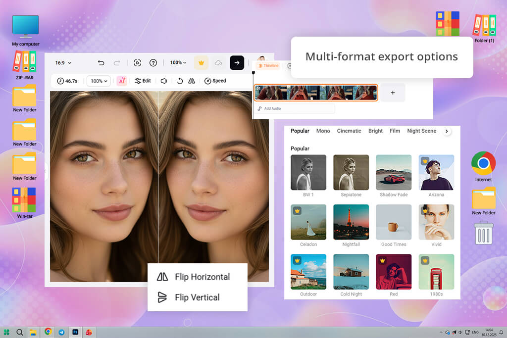 flexclip image flipper