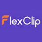 flexclip promo video maker logo