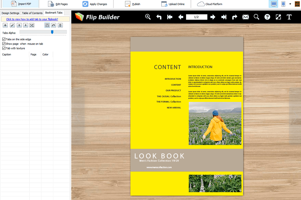 flipbuilder interface