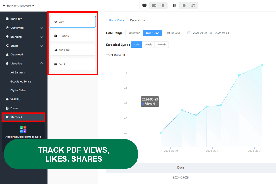 fliphtml5 tool to share pdfs online