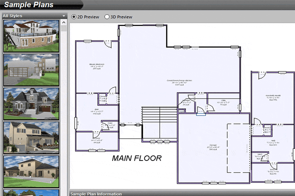 Floorplan Vlc Home Design Software For Mac Interface 