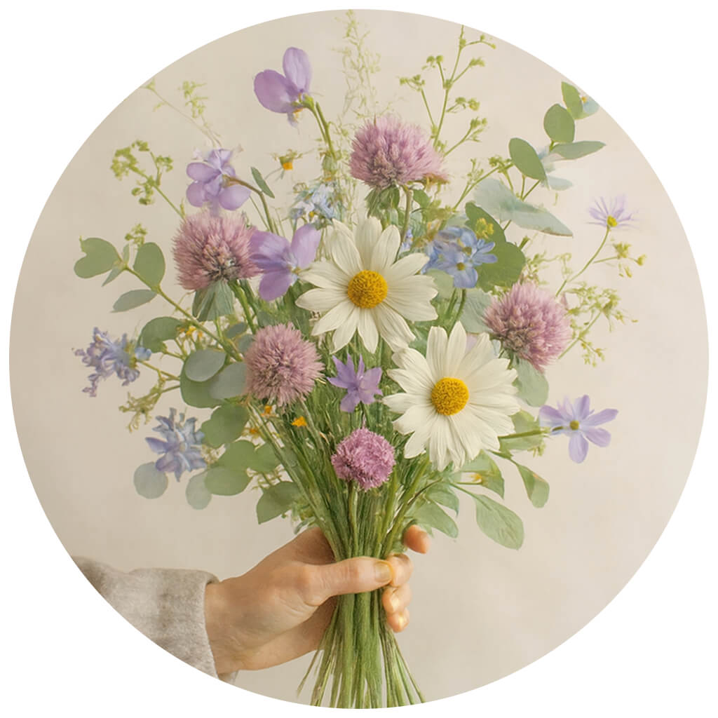 floral whatsapp profile picture idea