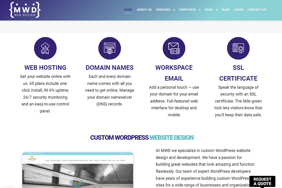 florida web design company web hosting ssl certification