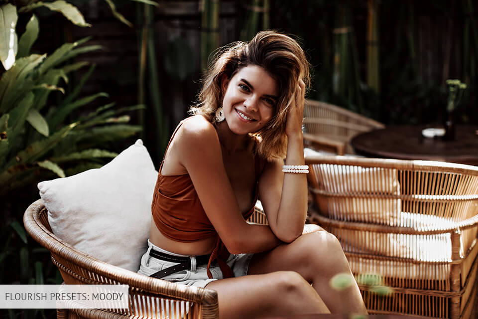 flourish presets moody