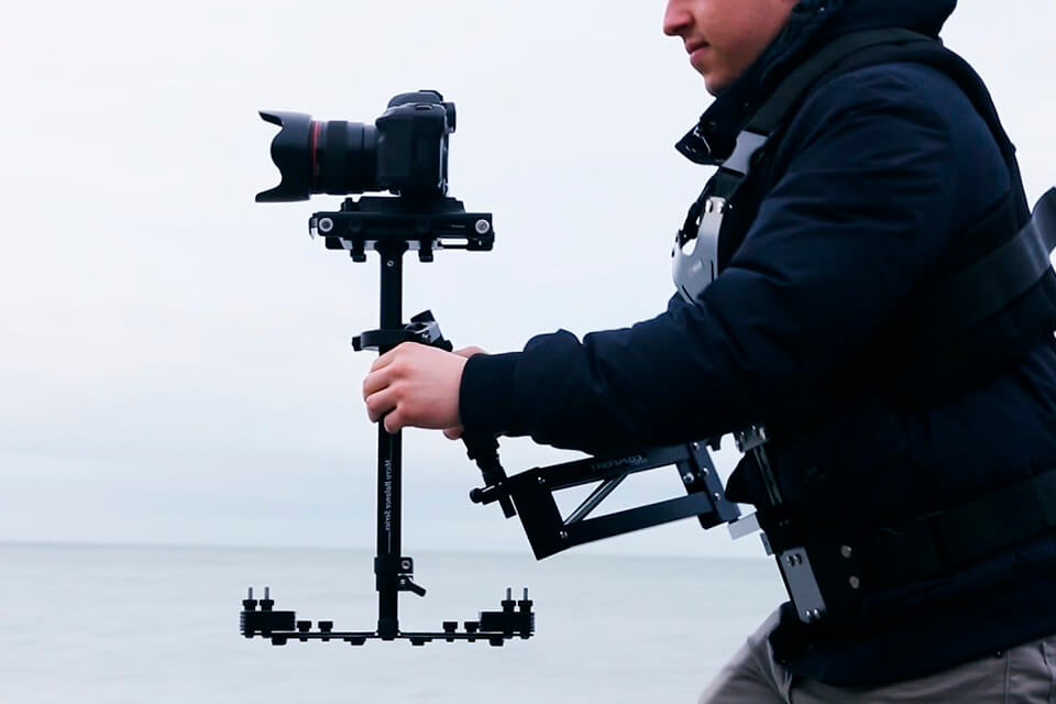 flycam hd-3000 estilo de vida gimbal