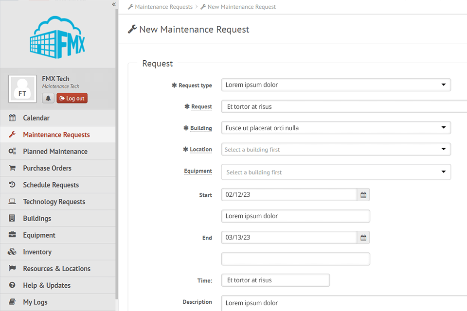 fmx work order software