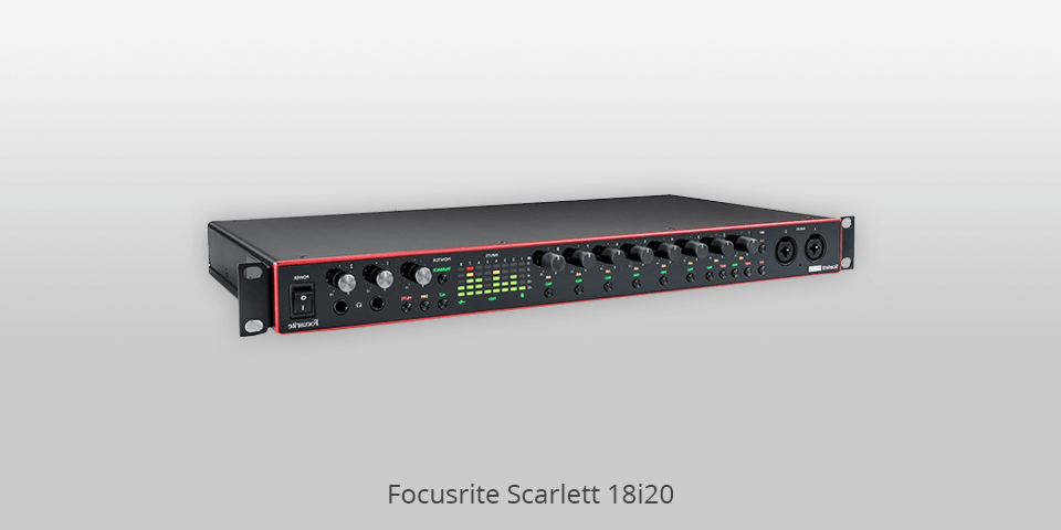 focusrite scarlett 18i20 audio interfaces for ableton