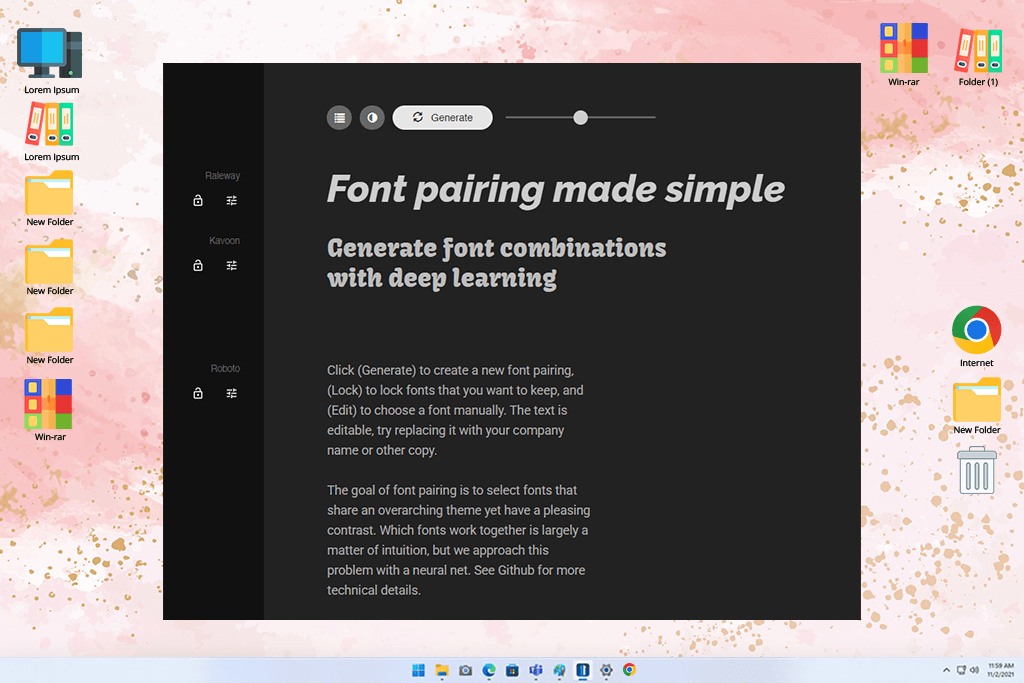 fontjoy ai font generator