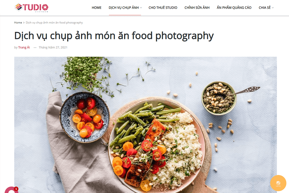 thể loại ẩm thực dịch vụ studiovietnam