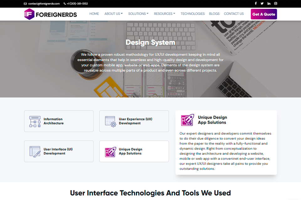 foreignerds review ui