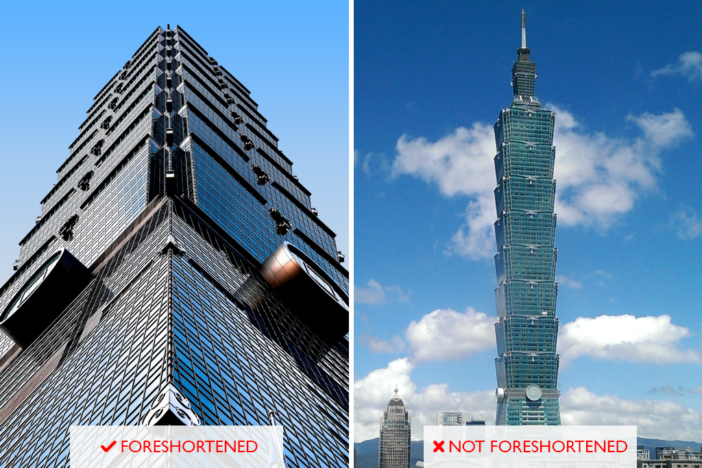 foreshortening in photography