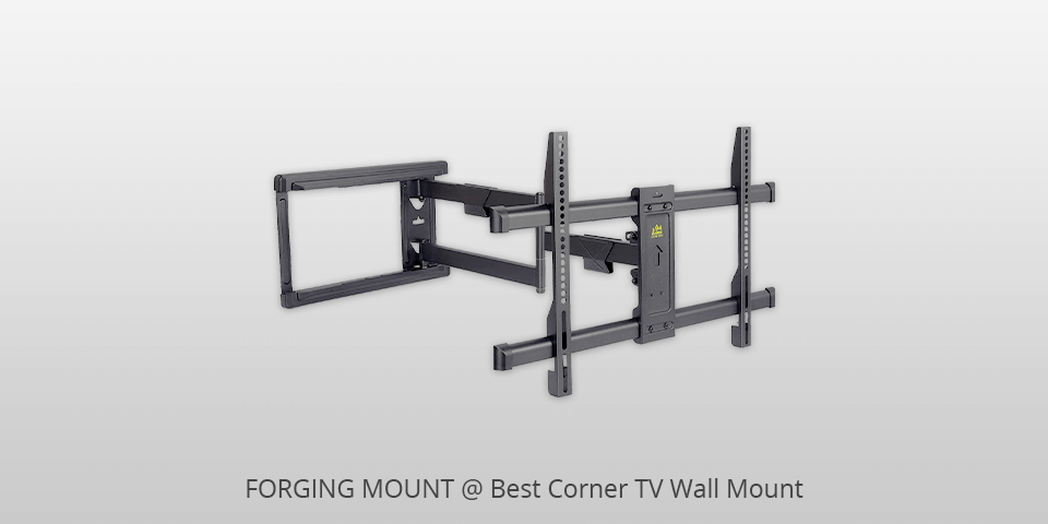 forging mount corner tv wall mount