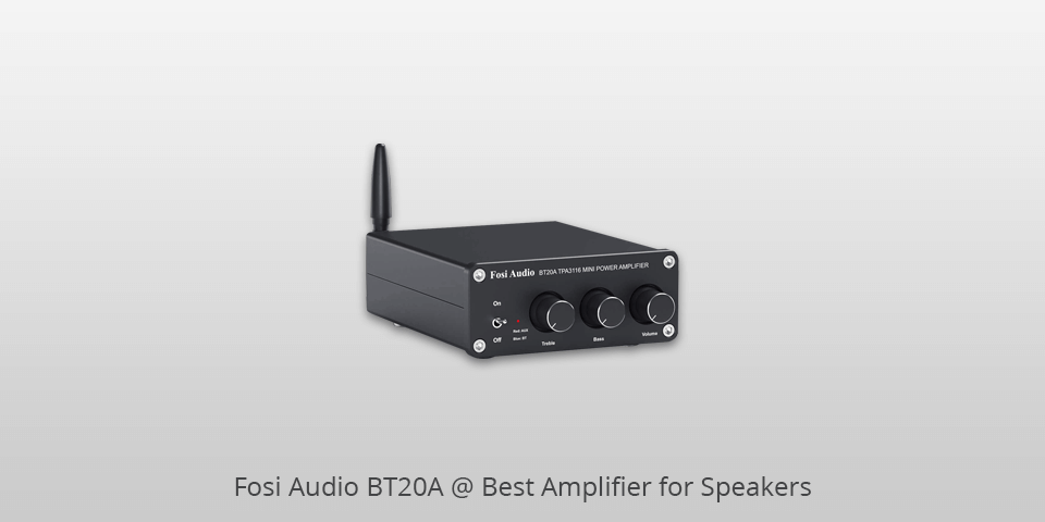fosi audio bt20a amplifiers for speakers