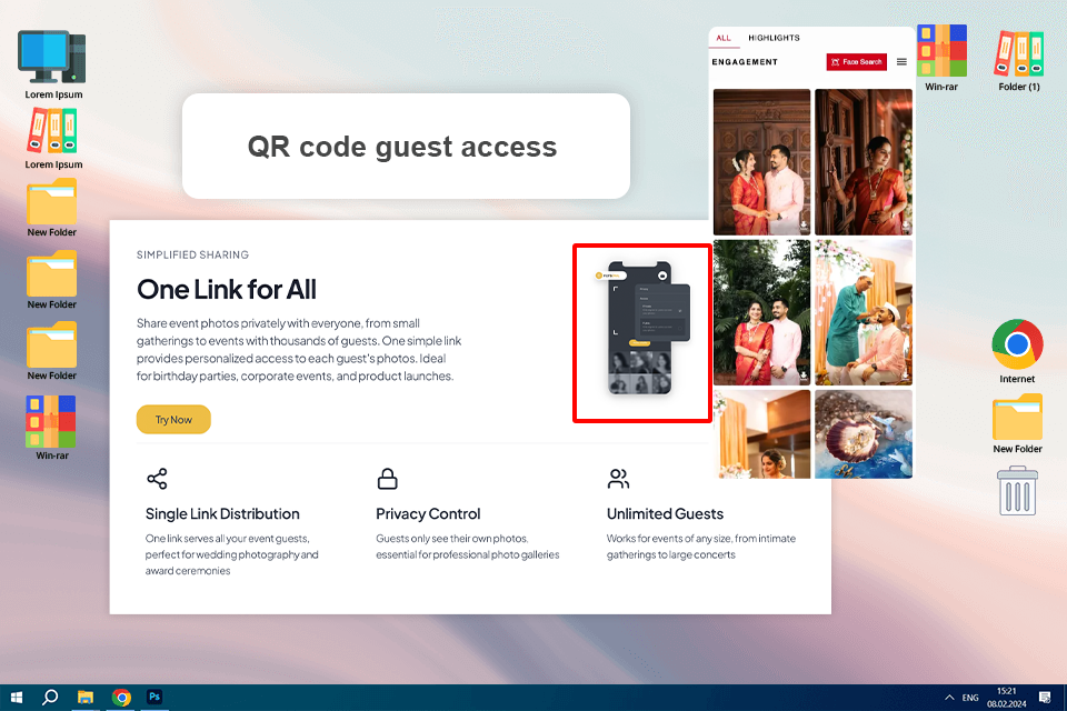 fotoowl ai photo sharing site