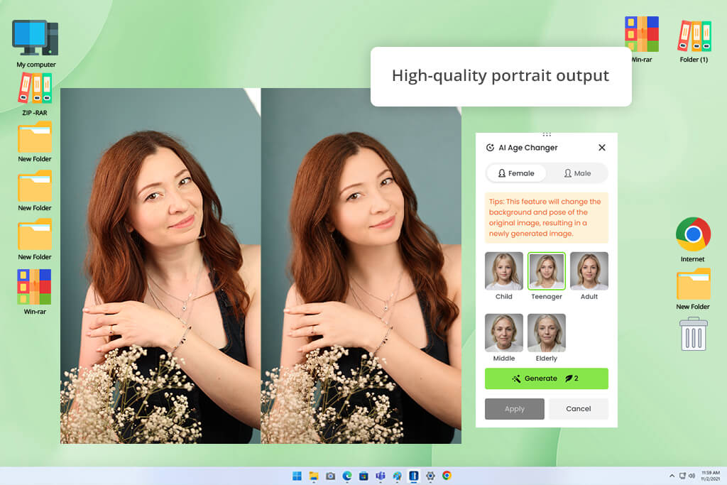 fotor interface