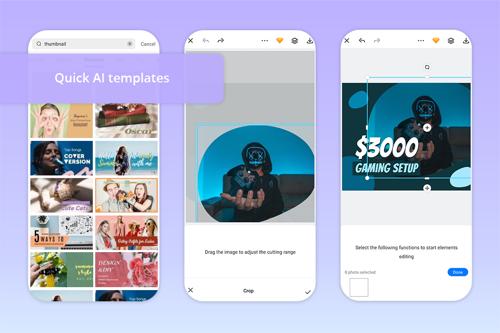fotor ai thumbnail maker