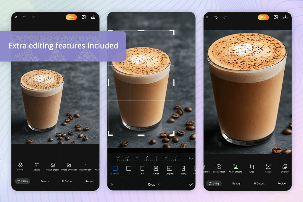 fotor cropping pictures app