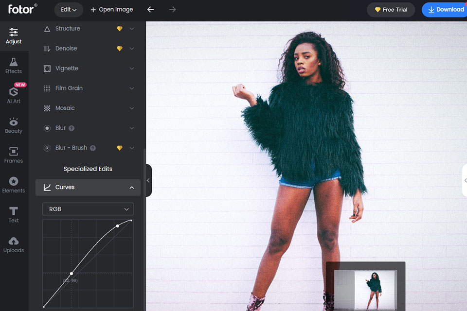 fotor inpixio واجهة بديلة